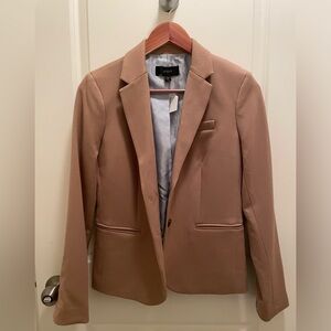 J. Crew Tan Suit Jacket — X-Small